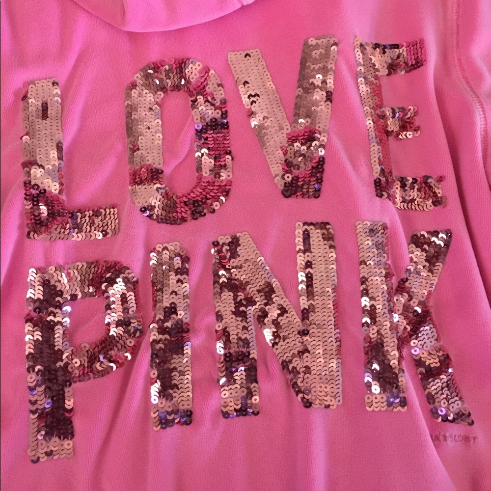 Pink jogging suit